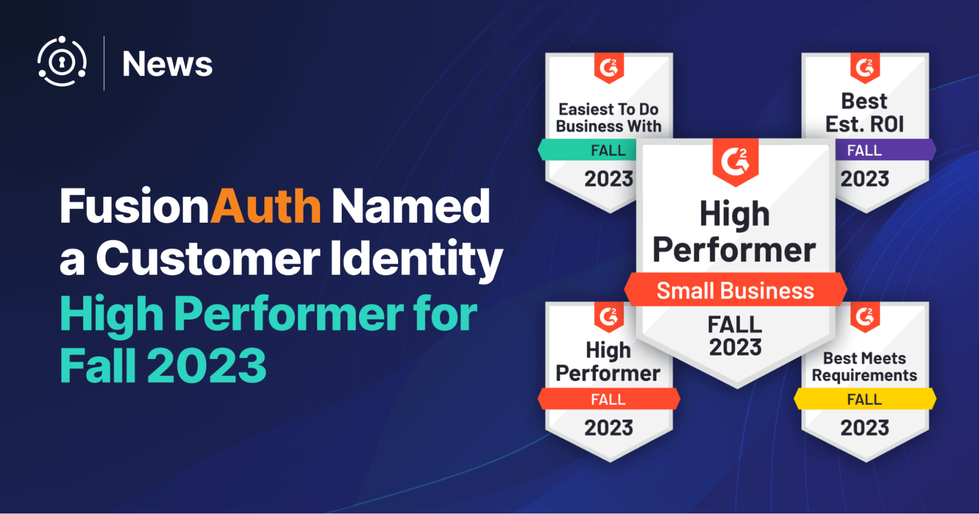 FusionAuth Named a Customer Identity High Performer for Fall 2023